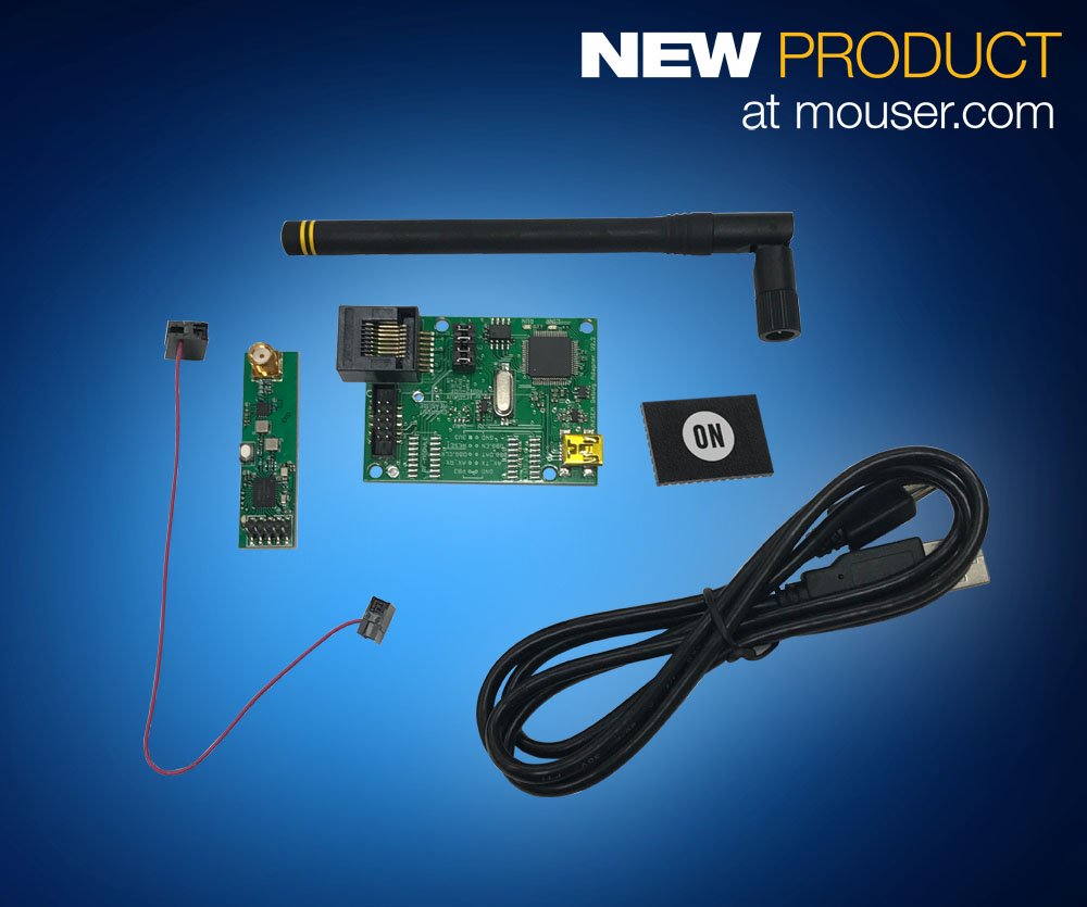 Mouser Now Shipping ON Semiconductor’s Sigfox Connectivity Solutions for Low-Power IoT Networks